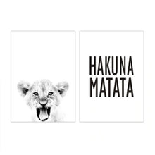 Charger l'image dans la galerie, Affiches Hakuna Matata
